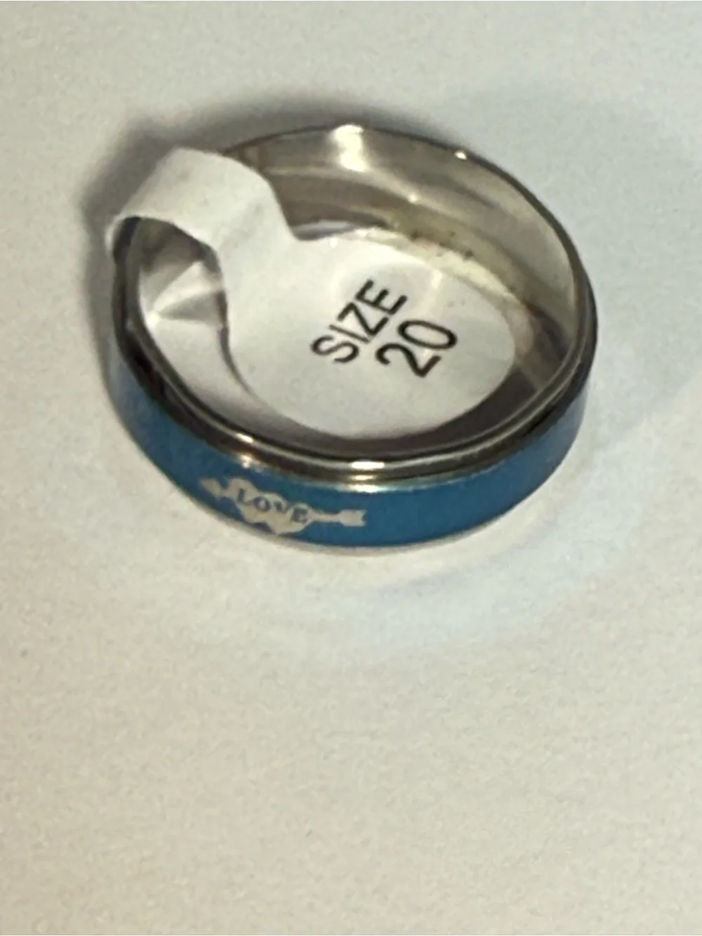 NWT bundle of 11 Men's Stainless Steel Rings in Blue, Multi-Color Set